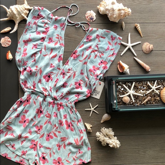 🌴🌼BILLABONG- RUFFLE UP ROMPER🌼🌴 - Picture 2 of 10